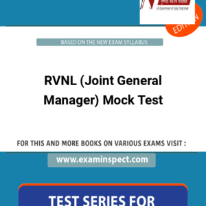 RVNL (Joint General Manager) Mock Test
