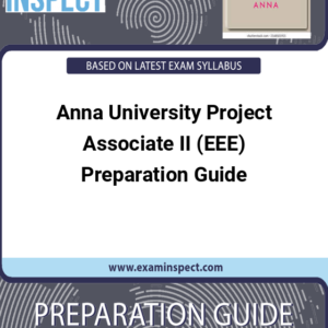 Anna University Project Associate II (EEE) Preparation Guide