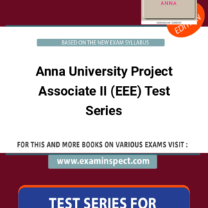 Anna University Project Associate II (EEE) Test Series
