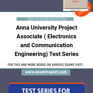 Anna University Project Associate ( Electronics and Communication Engineering) Test Series