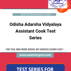 Odisha Adarsha Vidyalaya Assistant Cook Test Series