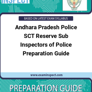 Andhara Pradesh Police SCT Reserve Sub Inspectors of Police Preparation Guide