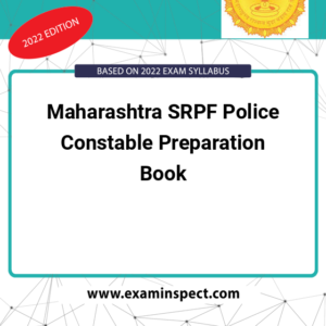 Maharashtra SRPF Police Constable Preparation Book