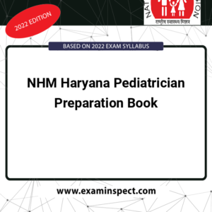 NHM Haryana Pediatrician Preparation Book