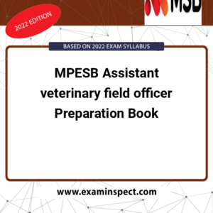 MPESB Assistant veterinary field officer Preparation Book