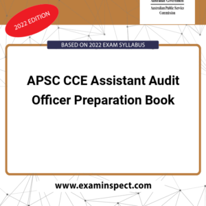 APSC CCE Assistant Audit Officer Preparation Book