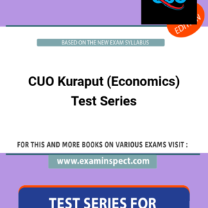 CUO Kuraput (Economics) Test Series