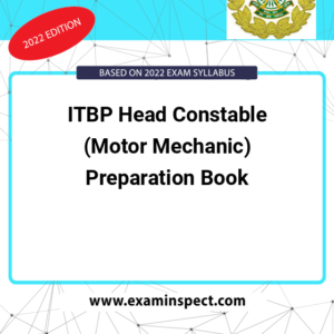 ITBP Head Constable (Motor Mechanic) Preparation Book