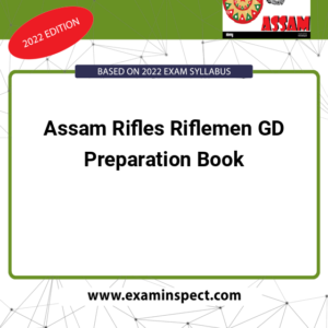Assam Rifles Riflemen GD Preparation Book