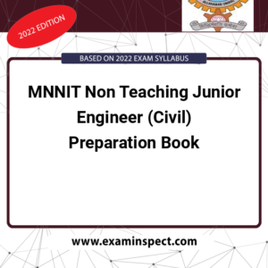 MNNIT Non Teaching Junior Engineer (Civil) Preparation Book