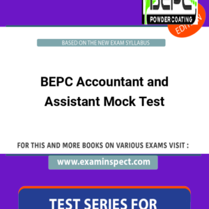 BEPC Accountant and Assistant Mock Test