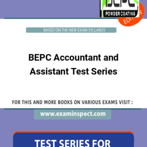 BEPC Accountant and Assistant Test Series