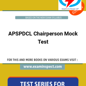 APSPDCL Chairperson Mock Test