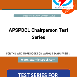 APSPDCL Chairperson Test Series
