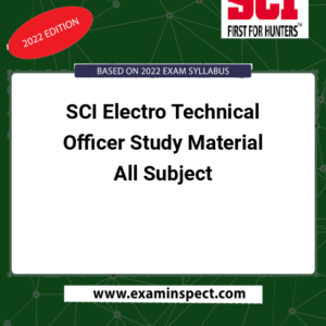 SCI Electro Technical Officer Study Material All Subject