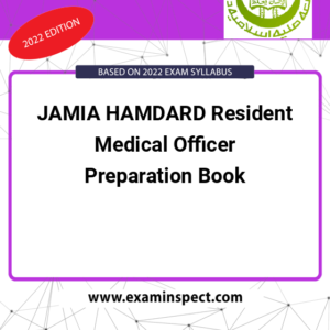 JAMIA HAMDARD Resident Medical Officer Preparation Book
